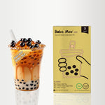 Vegan, Lactose-Free | Boba Moo Mini - Classic Flavor Brown Sugar Boba Milk Tea (3 Servings)